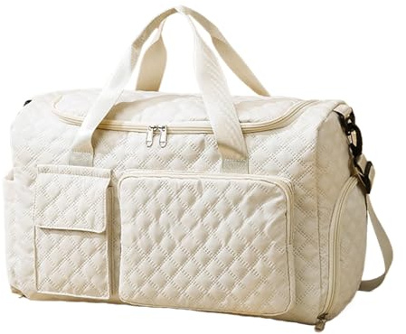 Frauen leichte Sport -Duffle -Tasche für Frauen - Schulter im Fitnessstudio, trockener großer langlebiger Tasche | Sportliche Reise Holdall wasserdicht über Nacht Duffe, nasse Trockenteiler fü
