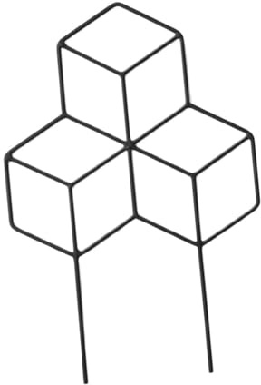 Eisen Pflanzenspalier als Rankhilfe Hexagonales für Wisteria