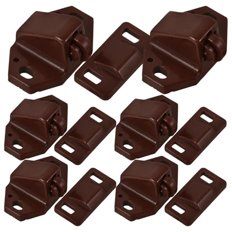 MOKKHNB Pestillos Armarios de Plástico de Bola y Armarios para Puerta Interior 20 Cerradura Falleba Estructura Simple para Muebles Variados