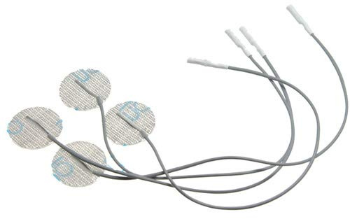 E-Stim MicroPads 4 Klebeelektroden bei vorsichtigem Gebrauch mehrfach verwendbar - Reizstrom Elektrostimulation