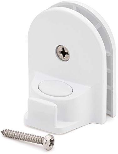 ShowerPart RU4 - Cerniera per porta della doccia, in plastica, parti di ricambio per porta della doccia, 1 pezzo