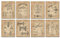Einzigartige Star-Wars-Wandkunst-Dekoration, Geschenke für Männer und Frauen, Set mit 8 Drucken (20,3 x 25,4 cm) – Starwars-Bilder – Küche, Bad, Zuhause, Büro, Raumdekoration, Vintage-Film, Action-,