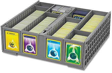 BCW 3200 Sammelkarten-Abfalleimer – Grau
