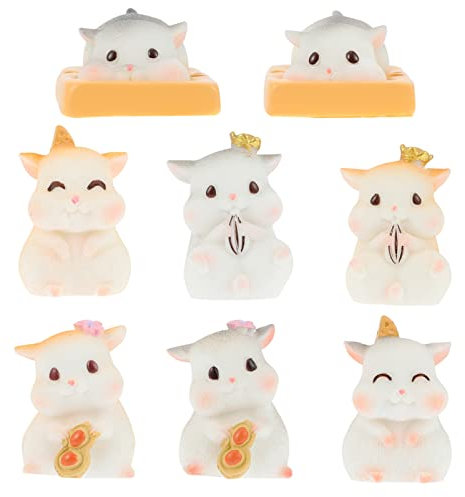 Gadpiparty 8stücke Moos Dekoratives Mikro Landschaft Ornament Handwerk Hamster Modell Für Haushaltsdeko Und Bonsai Verzierung