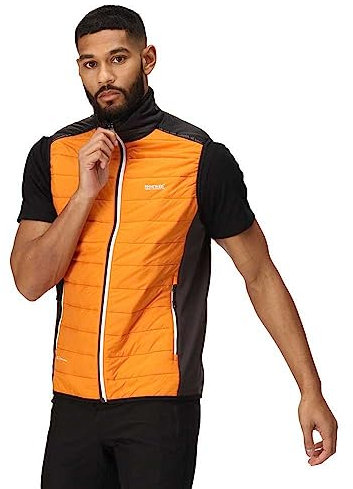 Regatta Mens HaltonBWVII Orange Pep/Black L