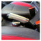 JNNJ Cubierta Del Freno De Mano, Universal Protector Freno De Mano, Estilo del Coche Freno de Mano Cubierta Protectora de la Cubierta Decoración, Funda Protectora Coche Interior Accesorios（Plata）
