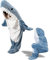 sPeesy Hai Decke Erwachsene Shark Blanket Zum Anziehen Flanell Shark Schwanz Decke Hai Decke Schlafsack Kostüm Für Cosplay-Shows, Cartoon-Pyjamapartys, Verkleidungen (Size : 170CM)