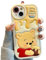 NATEROSO Compatible for iPhone 15 Plus Cartoon Case, Kawaii Cute Bear Case Silicone 3D Cover Strap Soft TPU Shockproof Protective for Kids Girls and Womens