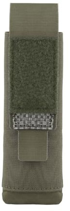 Tenoburian Flashlight Holster Case Molle EDC Tool Pouch for Storage Flashlight Hammer Hemostat Utility Tactical Pouch