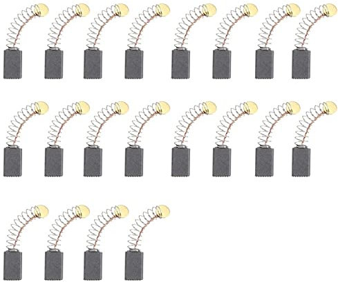 LOTOAK 20pcs 5x8x15 mm Cepillo de Carbono Motor Cepillo de carbón Fit for Bosch CSB 650-2 RE/CSB 650-2 Ret Molinillo de Martillo de Taladro eléctrico