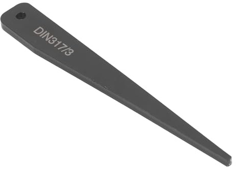 MT3 Morse Taper Drift Key for Taper Shank Tool Removal, DIN317/3 Silicon Manganese Steel Drill Chuck Sleeve Removal Tool, Lightweight, High-strength for Machine Tool Applications