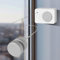 Czemo Tendedero Retráctil de Pared 4,2M Ajustable Inoxidable Cuerda Retráctil Pared Montado Pared Retractable para Exterior Lnterior Baño, Línea de Ropa Retráctil