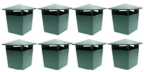 4/8 Stück Schneckenfalle aus Kunststoff -Schneckenfänger,Perfekt zum Schutz Ihrer Pflanzen vor Schneckenfraß, Ideal für natürliche Schneckenbekämpfung,für Kinder und Haustiere (8)