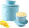 Burriera francese, raffreddato ad acqua, in ceramica con coperchio, campana per burro francese, vaso per burro francese, campana per burro in ceramica per burro spalmabile