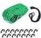 Safety Cargo Net 2mx3m For Pickup Truck，Roof Rack Cargo Netting Trailer Luggage Net Heavy Duty Elasticated Polyethylene Bungee Netting for Luggage&Gardens Secure Load Logistics Moving Supplies（Green）