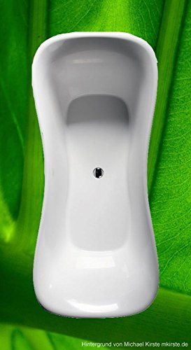 Baignoire Flora 180 x 80–80 x 180 Pierre Baignoire ovale en fonte