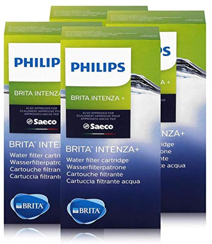 Philips Saeco CA6702/10 Brita Intenza+ Water Filter Cartridge (Pack of 4)