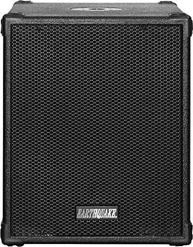 Earthquake Sound DJ-Quake-SUB-V2 12 1200-Watt-Subwoofer mit integriertem Verstärker, USB/SD und Bluetooth