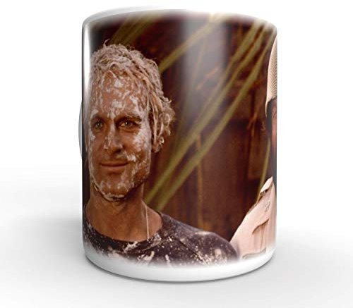 Terence Hill Alan und Charlie - Zwei ASSE trumpfen Bud Spencer - Tasse rund (330ml)