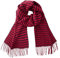 CALVIN & OLIVIA Ultraweicher Winterschal mit Kaschmir-Gefühl, warm, lang, Unisex, Winterschal, perfektes Urlaubsgeschenk für Damen und Herren, Schwarz-rotes Hahnentrittmuster, Standard