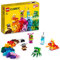 LEGO Classic Kreative Monster Kreativ-Set Steinen, Box mit Bausteinen für Kinder ab 4 Jahre, Konstruktionsspielzeug 11017