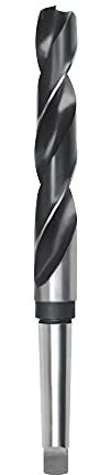 RUKO Spiralbohrer mit Morsekegel DIN 345 N, HSS-G Co 5, Ø 15,0 mm Bohrer rechtsschneidend