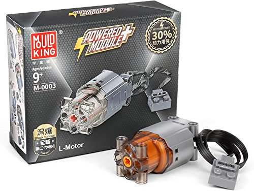 Mould king M0003 Technik Servo Motor Technik Servomotor Kompatibel mit L-Motor Technik Ferngesteuertes Auto, Servo Motor Upgrade Power-Funktion Zubehör Elektrisch Spielzeug Autos Motor