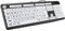 Tastiera per Ipovedenti, Tastiera per Anziani, Tasti ‎silenziosi Con Cavo USB 104 Keys Anti Ghosting 12 Scorciatoie Multimedia Keyboard Stampate in Grande Lettere Compatibile Pc Laptop Notebook
