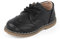 MASOCIO Zapatos de Vestir Planos con Cordones para niños y niñas pequeños (niños pequeños), Black, 26 EU