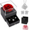 Preserved Real Rose presents for Her,Handmade Eternal Real Rose Flower presents Box with Necklaces and Earrings,Romantic presents for Women,Mum on Birthday