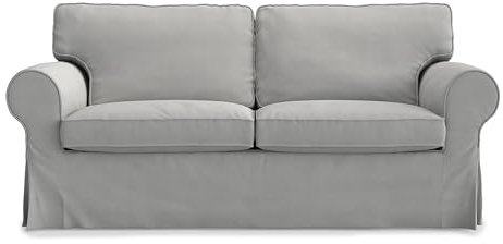 MASTERS OF COVERS Sofahusse passend für IKEA Ektorp 2-Sitzer-Sofa, Ersatzbezug, handgefertigt, 100% Baumwolle, 179x88x88cm