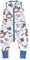 Chilsuessy Baby Sommerschlafsack mit Füßen 0.5 Tog Kleine Kinder Schlafsack mit Beinen Unwattiert 100% Baumwolle Schlafstrampler für Jungen und Mädchen, Dschungel Löwe, 70cm/Baby Höhe 80-90cm