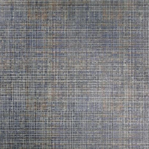 Country Tweed Wallpaper - Navy Blue Textured Vinyl Linen Material Effect, Feature Wall
