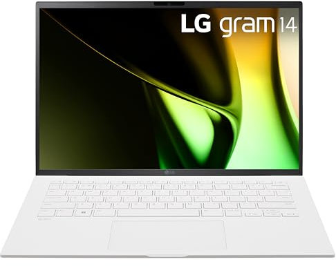 LG Gram - Computer portatile leggero da 14, Intel Evo Edition, Intel Core Ultra 5, 8 GB di RAM, SSD da 512 GB