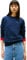 Tommy Jeans Damen Pullover Crew Neck Rundhalsausschnitt, Blau (Dark Night Navy), L