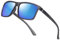 suoso Polarisiert Sonnenbrille Herren Damen Unisex Schwarz Retro Ultraleicht Rahmen UV400 Shutz Sonnenbrillen Polarisierte Klassische Brille für Fahren Geschäftsreise Reise Eisblau/Grau