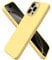 ORNARTO Compatible with iPhone 16 Pro Max Case 6.9, Slim Liquid Silicone 3 Layers Full Covered Soft Gel Rubber 16 Pro Max Phone Cases Cover 6.9 inch-Buttercream Yellow