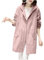 Trench Donna con Cappuccio Giacca a Maniche Lunghe Leggera e Traspirante Antivento Spolverino Donna Primavera Estate Cappotto Softshell da Donna Coat Calda con Tasche Autunno Moda