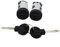 RWPKDT Juego de Cilindro de Cerradura de Puerta, for Fiat, Scudo, for Citroen, XM XANTIA SYNERGIE Dispatch Jumpy 1995-2007 9170.AY 4162C9 Cerradura de Puerta de Cilindro de automóvil(2pcs Barrel)