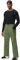 ALSOGO Herren Skihose wasserdichte Winddichte Winter Schneehose Outdoor Snowboardhose mit Abnehmbar Träger Military Green L