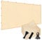 90% 12x20ft/3.5x6m Sun Shade Cloth for Outdoor Deck Backyard Patio Garden Pergola Cover Canopy Beige