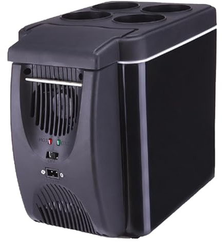 Frigorifero da viaggio silenzioso per auto, frigorifero da viaggio, antiurto e ad alta efficienza energetica, frigorifero per auto, 6 l, congelatore da 12 V, elettrico, portatile, per campeggio,