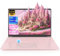Laptop 16GB RAM 512GB SSD 15.6 FHD Display PC Quad-Core N95 Processor Up to 3.4GHz Laptop Computer with Touch ID Support WiFi Bluetooth4.2 USB3.0 Pink