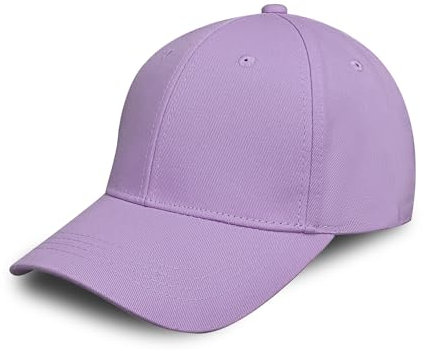 Bella Accessori Cappellino Baseball Regolabile Unisex Stile Casual Adatto per Sport attività All'aperto Lavoro E Tempo Libero Tessuto Traspirante E Confortevole Ideale per Uomo E Donna Lilla