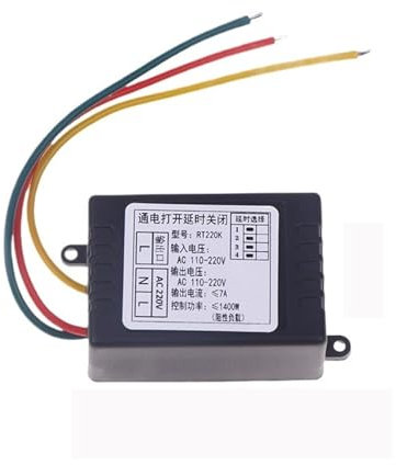 Delay Timer Switch AC 110V~250V Mini Power On Delay Time Relay For Countdown Timer Wall Switch Of Bathroom Fans