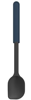 Mepal - Rührlöffel Chef it - Für antihaftbeschichtetes Kochgeschirr - Hitzebeständiges Silikon: bis zu 200°C - Spülmaschinengeeignet - Küchenutensilien - 32 cm - Navy