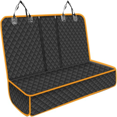 HFFTYU Funda Coche Perro para Mazda MX-5 MX-30 Axela RF ND B-Series Biante Bongo BT-50 Protector Asiento Trasero Impermeable Antideslizante Cubre Asientos con Cremallera Reposabrazos,B