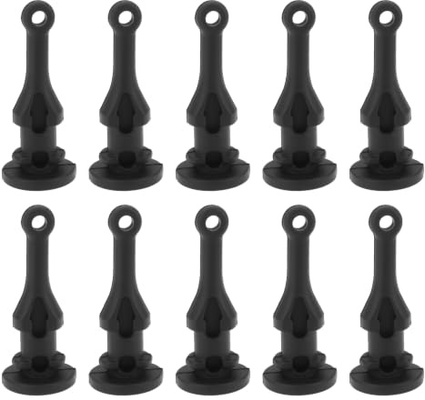MechPort 40Pcs Silicone Fan Mount Rivets 22.7mm Compatible with Desktop PC Computer Case Fans
