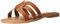 The Drop Damen Monika Flat H-band Slide Sandal Flat Sandal, Braun, 36.5 EU (5.5 US)