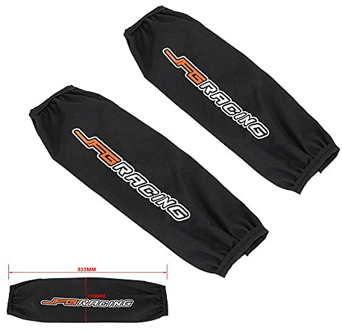 Motocicleta Dirt Bike Front Forks Protector 350MM Amortiguador Protector Envolturas Cubierta de Polvo Junta de arranque para Motocross Enduro Supermoto Pit Bike